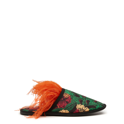 La Doublej Boudoir Slipper In Night Garden