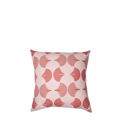 La Doublej Cushion (50x50) In Slinky Rosso