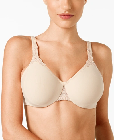 Wacoal Bodysuede Ultra Full-figure Bra 85814 In Sand (nude )