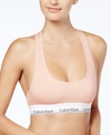 Calvin Klein Modern Cotton Bralette F3785 In Iceland Blue