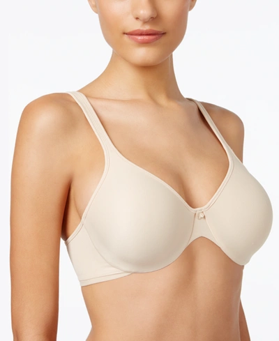 Bali Passion For Comfort 2-ply Seamless Underwire Bra 3383 In Soft Taupe (nude )