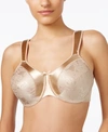 BALI MINIMIZER SATIN TRACINGS COMFORT STRAP UNDERWIRE BRA 3562