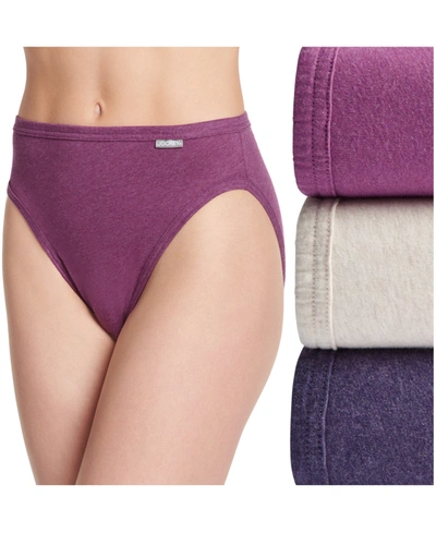 Jockey Elance Hipster Underwear 3 Pack 1482 1488, Also Available In Plus Sizes In Beige
