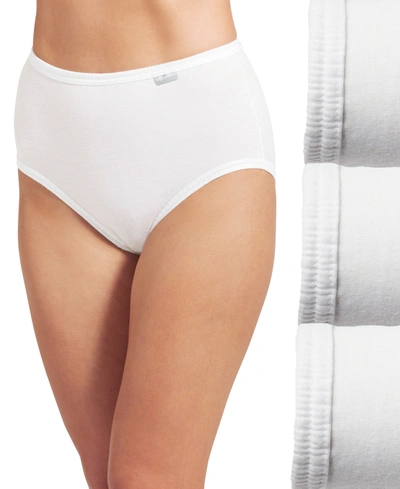 Jockey Elance Hipster Underwear 3 Pack 1482 1488, Also Available In Plus Sizes In White,white,white