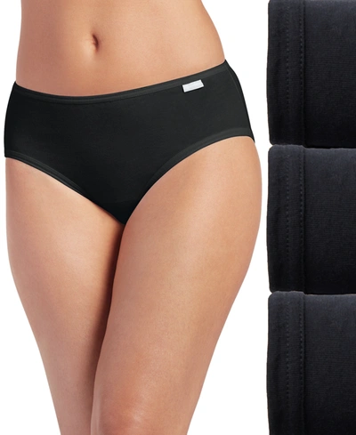 Jockey Elance Hipster Underwear 3 Pack 1482 1488, Also Available In Plus Sizes In Black