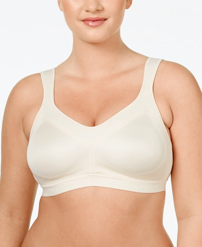 Playtex 18 Hour Active Lifestyle Low Impact Wireless Bra 4159, Online Only In Light Beige (nude )