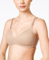 Warner's No Side Effects Wireless Bra 1056 In Toasted Almond (nude )