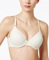 Warner's Elements Of Bliss Wireless Lift Bra 1298 In Vanilla (nude )
