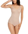 Miraclesuit Women's Extra Firm Tummy-control Sheer Trim Bodysuit 2783 In Stucco (nude )