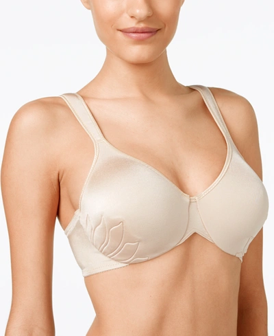 Bali Live It Up 2-ply Seamless Underwire Comfort Bra 3353 In Soft Taupe (nude )