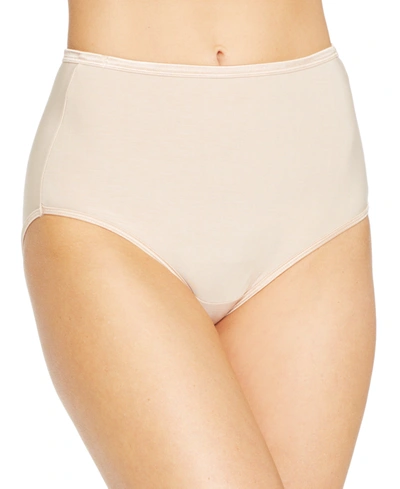 Vanity Fair Illumination Brief Underwear 13109, Also Available In Extended Sizes In Rose Beige (nude )