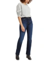 Levi's 315 Shaping Mid Rise Lightweight Bootcut Jeans In Cobalt Distress