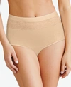 Bali Women's Beautifully Confident Brief Period Underwear With Light Leak Protection Dfllb1 In Soft Taupe (nude )