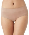 Wacoal Feeling Flexible Seamless Hi Cut Brief In Roebuck (nude )