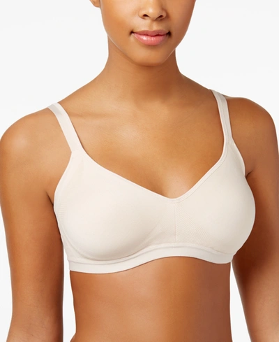 Warner's Easy Does It No Bulge Bralette Rm3911a In Butterscotch (nude )