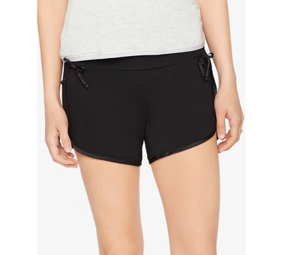 A Pea In The Pod Maternity Pajama Shorts In Black