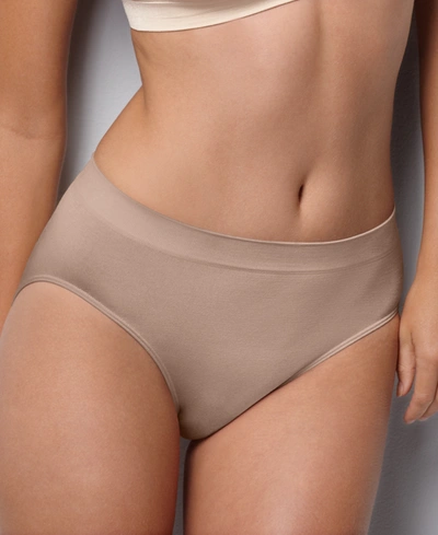 Wacoal Women's B-smooth High-cut Brief Underwear 834175 In Cappuccino (nude 3)