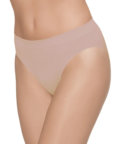 Wacoal Women's B-smooth High-cut Brief Underwear 834175 In Rose Dust