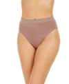 Wacoal B-smooth Hi Cut Brief Underwear 834175 In Deep Taupe (nude )