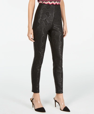 Inc International Concepts Snake-print Skinny Pants, Created For Macy's In Snakeprint