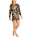 JENNI PRINTED SOFT KNIT SLEEP SHIRT, CREATED FOR MACY'S