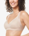 WARNER'S WARNERS NO SIDE EFFECTS UNDERARM AND BACK-SMOOTHING COMFORT WIRELESS LIGHTLY LINED T-SHIRT BRA RA223