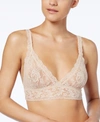Hanky Panky Signature Lace Crossover Bralette In Chai- Nude