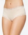 Hanky Panky Supima® Cotton Boyshort In Chai- Nude