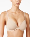 Natori Pure Luxe Contour Underwire Bra In Cafe (nude )