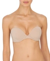 Natori Minimal Womens Underwire Convertible Strapless Bra In Cafe (nude )
