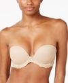 Natori Feathers Strapless/removable Plunge Bra (36ddd) In Cafe (nude )