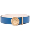 Versace Medusa Biggie Belt, Male, Royal Blue, 125