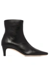 STAUD WALLY ANKLE BOOTS