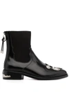 Toga Chelsea Boots In Black