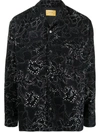 SEVEN BY SEVEN FLORAL-PRINT WOOL SHIRT
