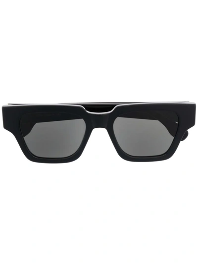 Retrosuperfuture Polished Square-frame Sunglasses In Black