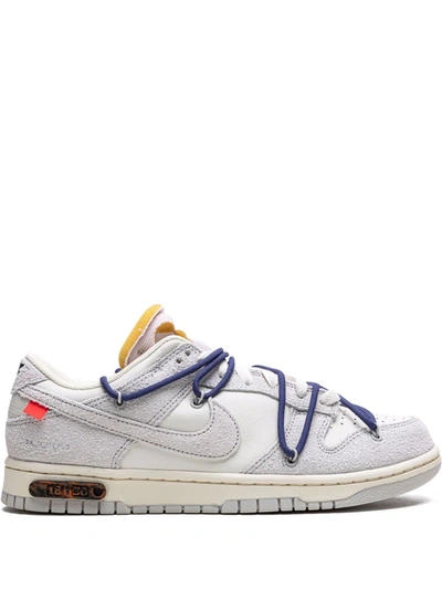 Nike X Off-white Dunk Low Sneakers In Grey