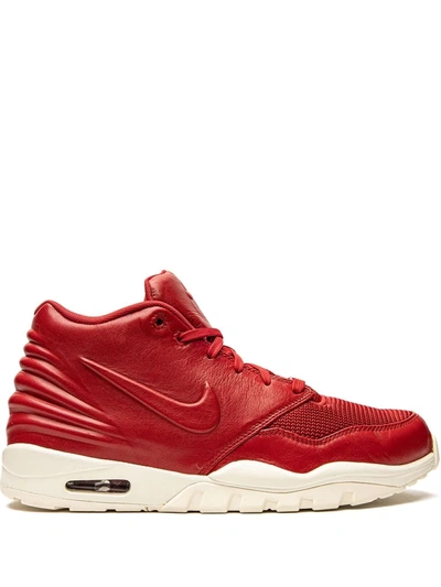 Nike Air Entertainer High-top Sneakers In Red