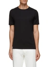Theory Men's Droyer Studio T Textured T-shirt In Black