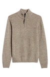 Rodd And Gunn Rodd & Gunn Charlestown Quarter Zip Sweater In Natural