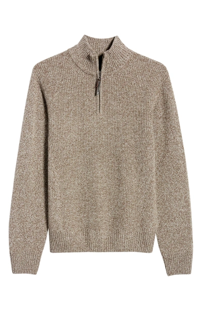 Rodd And Gunn Rodd & Gunn Charlestown Quarter Zip Sweater In Natural