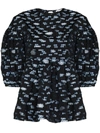 CECILIE BAHNSEN JERRY PUFF-SLEEVE BLOUSE