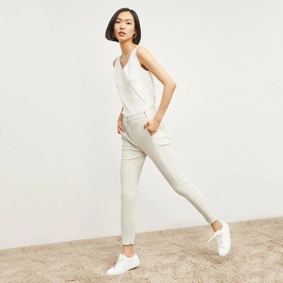 M.m.lafleur The Curie Pant - Powerstretch In Bone