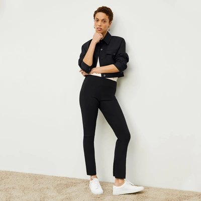 M.m.lafleur The Foster Pant - Powerstretch In Black