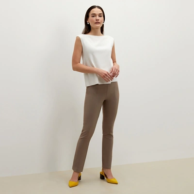 M.m.lafleur The Foster Pant - Powerstretch In Russet