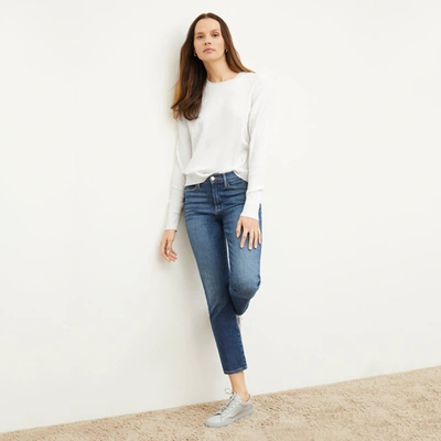 M.m.lafleur The Frame Denim Le High Straight Jean In Bestia