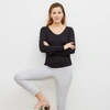 M.m.lafleur The Marcia T-shirt - Ribbed Pima Cotton In Black