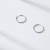 M.m.lafleur The Claressa Earrings - Small Silver In Silver