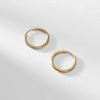 M.m.lafleur The Claressa Earrings - Small Gold In Gold