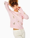 LILLY PULITZER WOMEN'S KALAYA SWEATER IN PINK SIZE MEDIUM - LILLY PULITZER,008887
